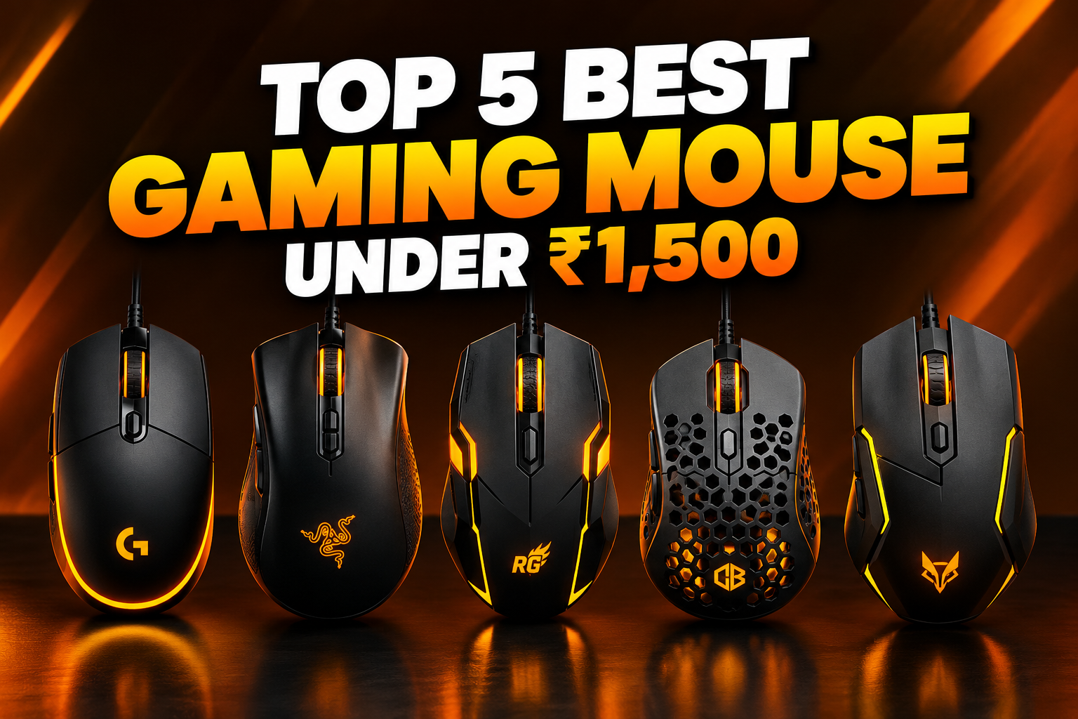 Top 5 Best Gaming Mouse Under ₹1,500 (2026 Picks)